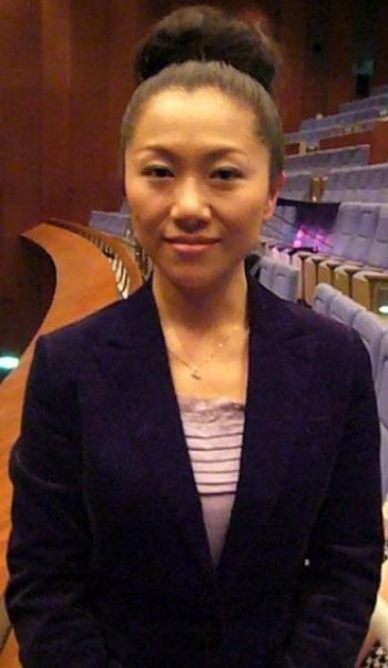 Ms. Park, representative of Korea Traditional Art Institute in Hiroshima.  (Yifu Hong/The Epoch Times)
