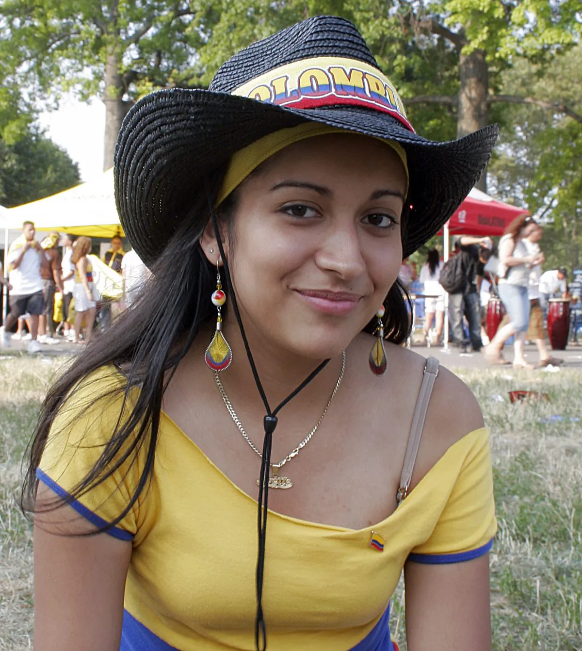 Yvette Castillo, 19, student, Flushing“I love my culture, the way we express ourselves, the way we never lose faith in who we are despite the problems we have had in our country. I am very proud because we are finding peace in our country now” (Tim McDevitt)