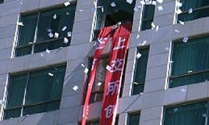 China Southern Airline Shareholders Protest in Beijing