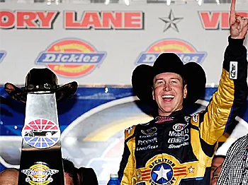 Kurt Busch Wins Texas NASCAR Race; Jimmie Johnson Crashes