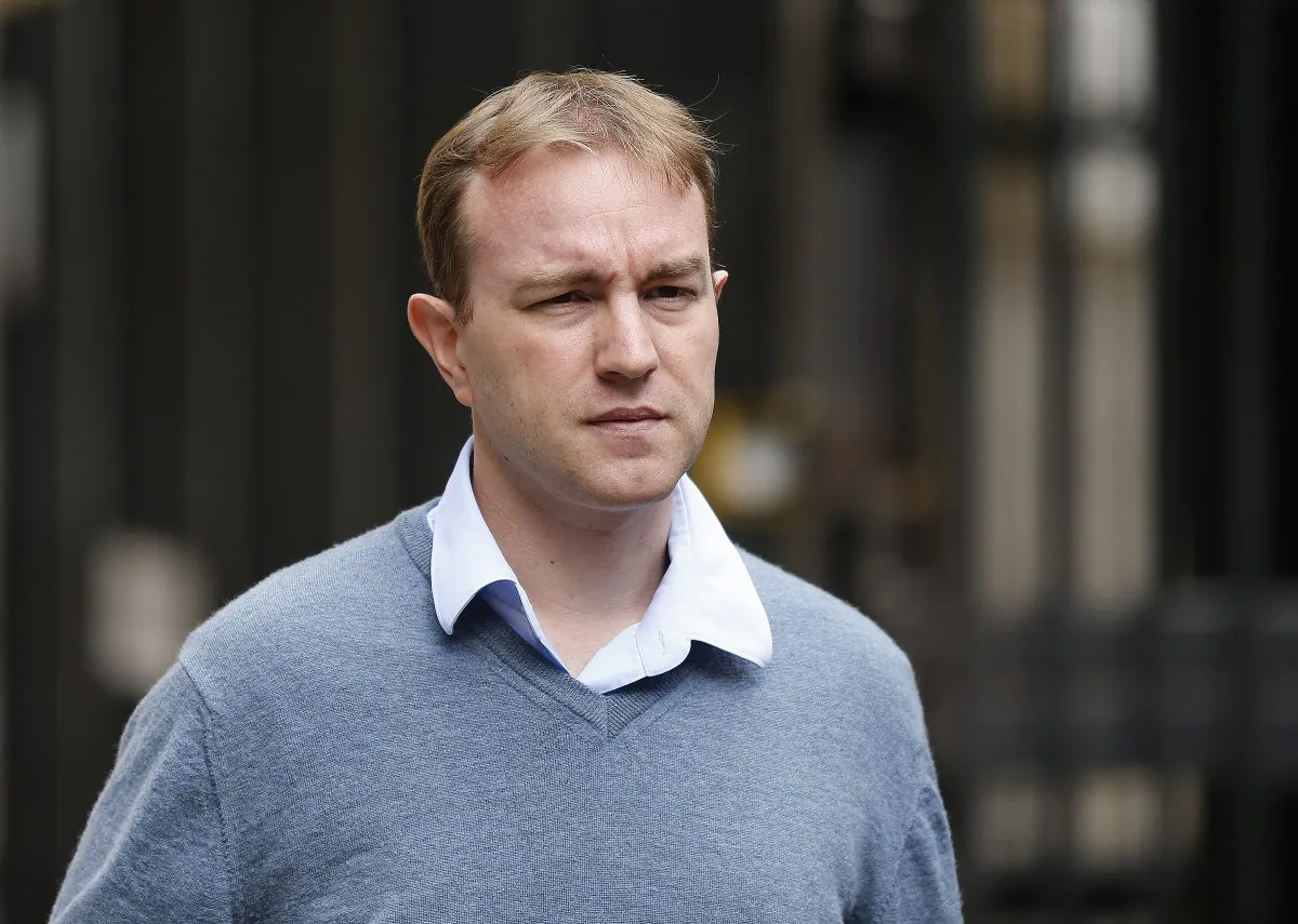 Tom Hayes arrives at Southwark Crown Court in London, Thursday, July 30, 2015, where he denies charges of conspiracy to defraud. (AP Photo/Frank Augstein)
