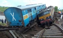 At Least 24 Killed, 300 Survive After Trains Derail in India