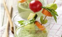 Pineapple Cucumber Gazpacho