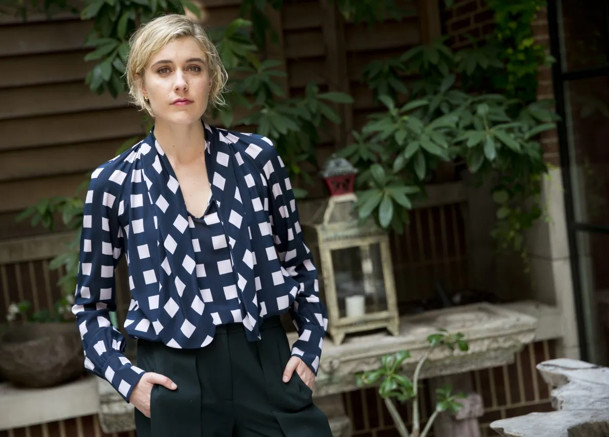 In this July 28, 2015 photo, actress Greta Gerwig poses for a portrait in promotion of her film "Mistress America" in New York. (Photo by Brian Ach/Invision/AP)