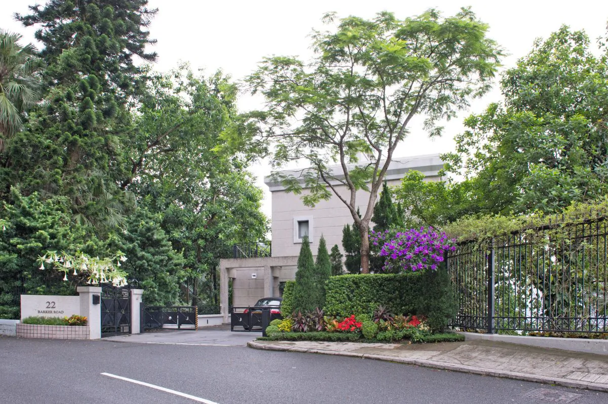 View of 22 Barker Road on August 15, 2015. (Bill Cox/Epoch Times)