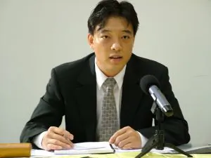 CCP Defector, former police superintendent, ex 610 officer, Hao Fengjun. The Epoch Times