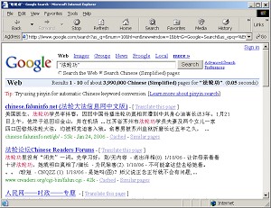 Results from google.com  (Dynamic Internet Technology Inc.)