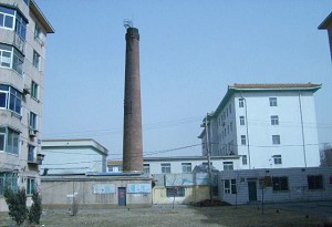 Human crematorium: The furnace unit on the southwest side in the Sujiatun Concentration Camp, where a witness says Falun Gong practitioners are cremated after their organs have been removed for sale. She learned from her ex-husband, a surgeon in the concentration camp, that the practitioners are still alive during organ removal. (The Epoch Times)