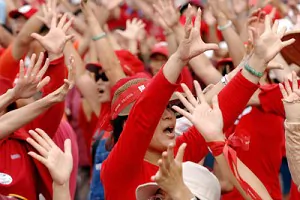 Red Color Emerges in Taiwan's Anti-President Movement