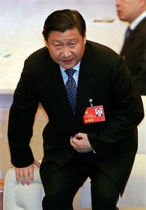 Xi Jinping attending the Seventeenth Congress. (Getty Images)