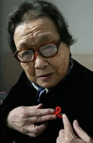 Retired doctor Gao Yaojie is regarded as China's leading activist in AIDS-control reform. (Mark Ralston/APF/Getty Images)