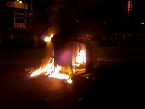 Vendor Regulators Spark Fiery Incident
