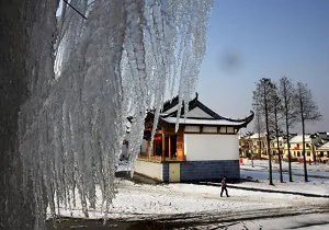 Temporary Halt in China Snowstorms