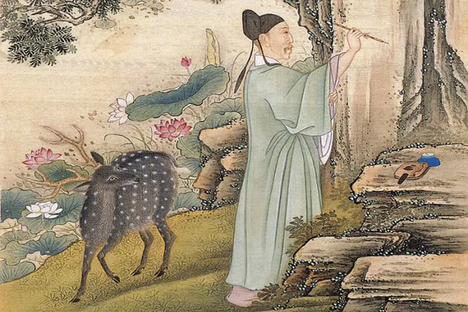 From Album of the Yongzheng Emperor in Costumes, by anonymous court artists, Yongzheng period (1723—35). (Commons Wikimedia)