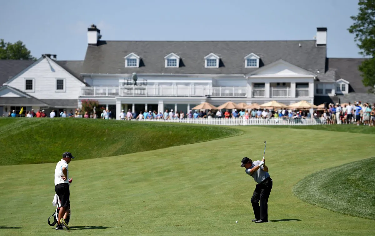 Phil Mickelson will be trying to solve Plainfield Country Club this week. (Ross Kinnaird/Getty Images) 