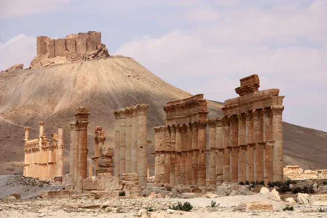 The ancient city of Palmyra. (Ulrich Waack, CC BY-SA)