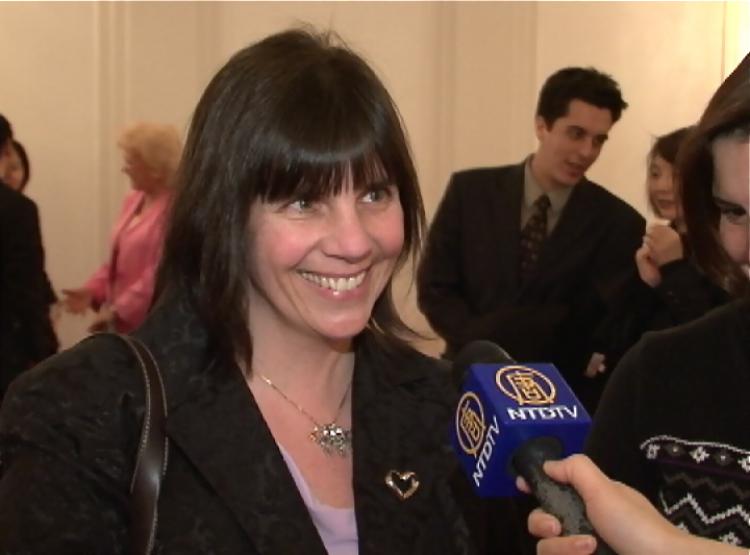 Ms. Franz, a ballet teacher for 15 years in New York and Washington, D.C., said it was 'absolutely beautiful.' (The Epoch Times) Ms. Franz, a ballet teacher for 15 years in New York and Washington, D.C., said it was 'absolutely beautiful.' (The Epoch Times)