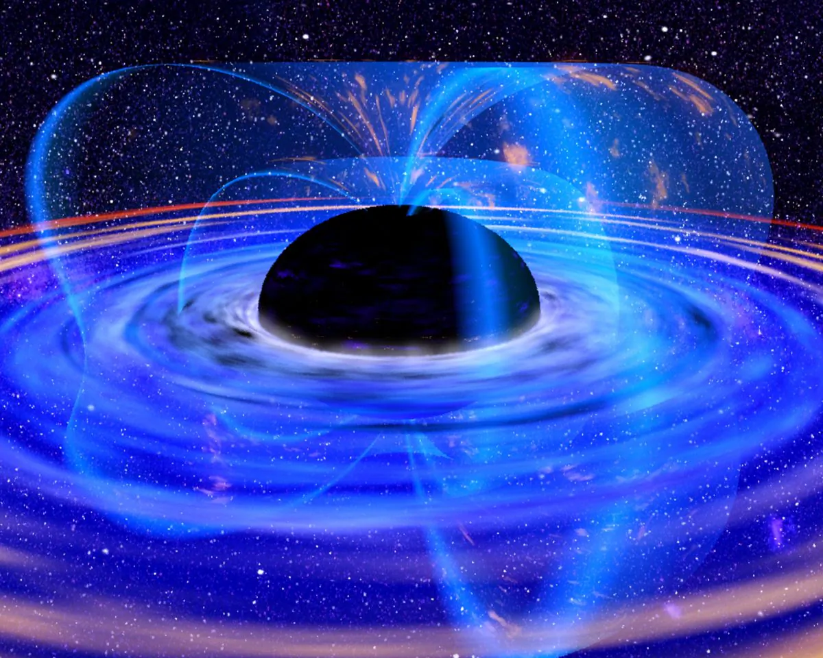 Black holes will be all that remains before the universe enters heath death. But the story doesn’t end there… (XMM-Newton, ESA, NASA)