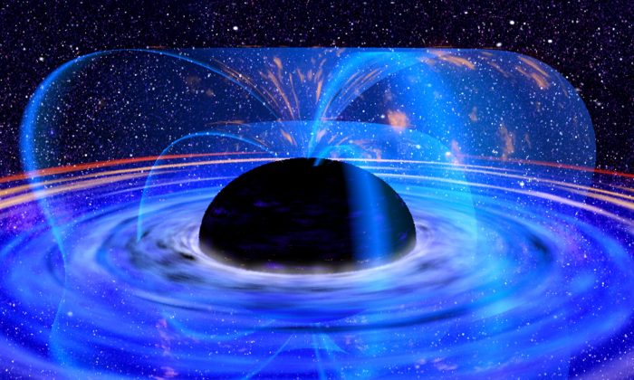 Black holes will be all that remains before the universe enters heath death. But the story doesn’t end there… (XMM-Newton, ESA, NASA)