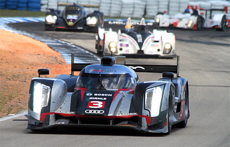 0539Audi3Sebring2012 Le Mans-class sports cars will be racing in Asia, according to the latest ACO press release. (James Fish/The Epoch Times)