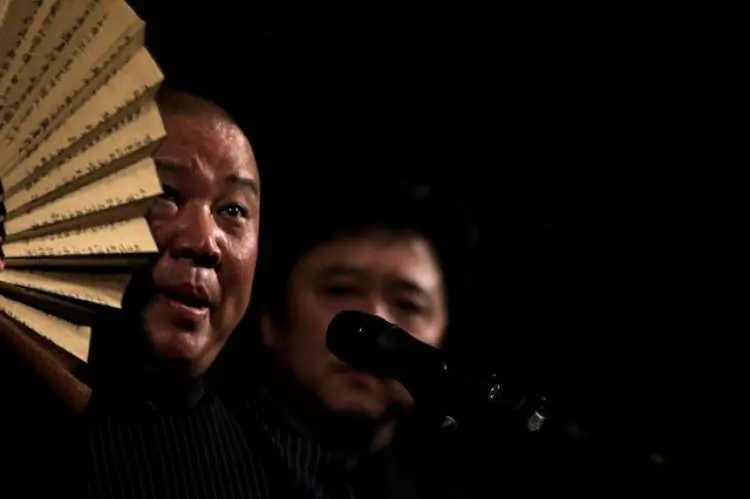 Comedian Guo Degang (far left) in this undated photo. (Getty Images)