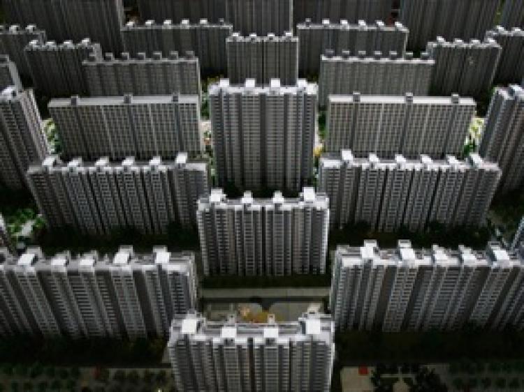 Miniature model of a housing complex in China. (Getty Images) Miniature model of a housing complex in China. (Getty Images)