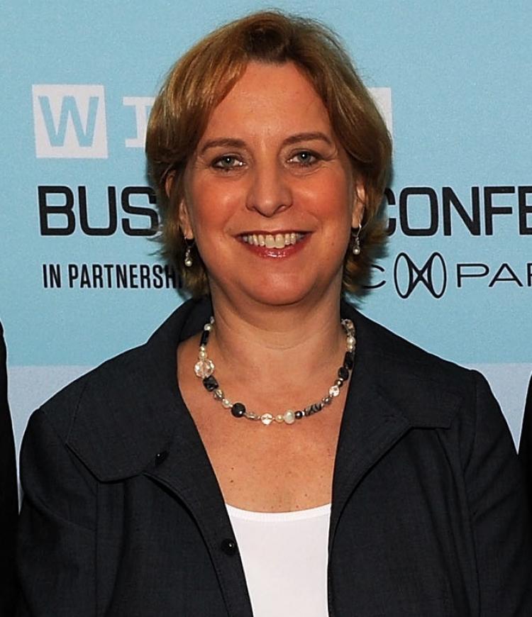 President & CEO of NPR Vivian Schiller, after alleged pressure from fellow board members, announced her resignation from the popular public radio newsgroup Wednesday   (Larry Busacca/Getty Images)