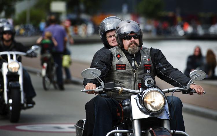 Harley-Davidson said on Tuesday they are keeping a production plant in Wisconsin. Pictured above, bikers ride Harley Davidson motorcycles on August 15, as part of the annual Harley Davidson Day in Europe. (Robert Vos/Getty Images ) Harley-Davidson said on Tuesday they are keeping a production plant in Wisconsin. Pictured above, bikers ride Harley Davidson motorcycles on August 15, as part of the annual Harley Davidson Day in Europe. (Robert Vos/Getty Images )