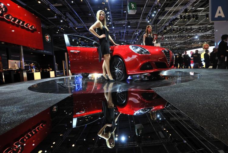 The Alfa-Romeo 'Giulietta' is presented at the Paris Auto Show during the press day on October 1st. (Boris Horvat/Getty Images) The Alfa-Romeo 'Giulietta' is presented at the Paris Auto Show during the press day on October 1st. (Boris Horvat/Getty Images)