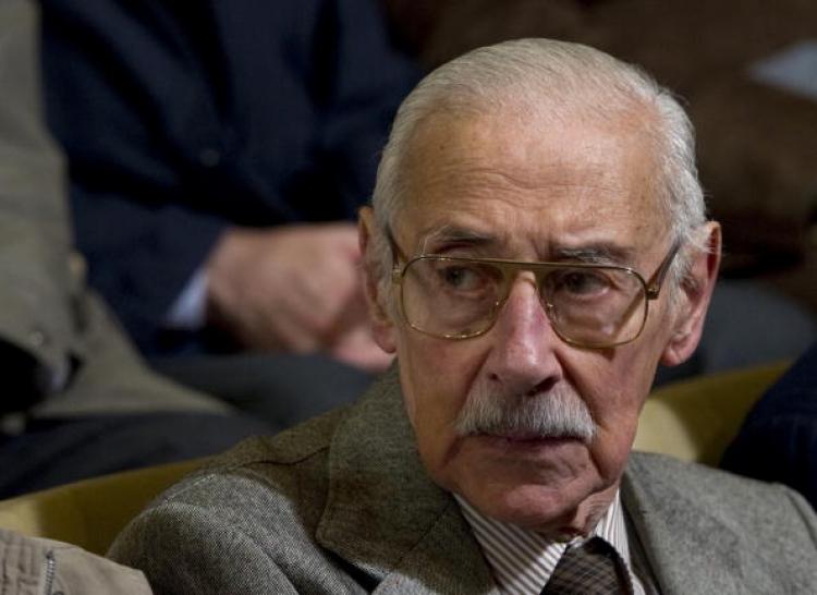 Argentina's former general and dictator Jorge Rafael Videla gestures during his trial in Cordoba, Argentina on July 22, 2010. (Juan Mabromata/AFP/Getty Images) Argentina's former general and dictator Jorge Rafael Videla gestures during his trial in Cordoba, Argentina on July 22, 2010. (Juan Mabromata/AFP/Getty Images)