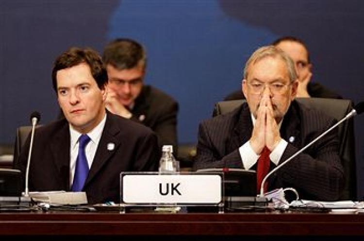 UK Chancellor of the Exchequer George Osborne (L) and Deputy Governor, Bank of England Charles Richard Bean attend during the first session of the G-20 Financial Ministers and Central Governors meeting on October 22, 2010 in Gyeongju, South Korea. (Chung Sung-Jun/Getty Images) UK Chancellor of the Exchequer George Osborne (L) and Deputy Governor, Bank of England Charles Richard Bean attend during the first session of the G-20 Financial Ministers and Central Governors meeting on October 22, 2010 in Gyeongju, South Korea. (Chung Sung-Jun/Getty Images)