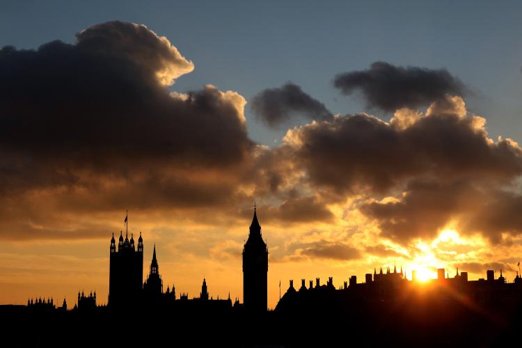 U.K.―Houses of Parliament from South Bank. (Oli Scarff/Getty Images) U.K.―Houses of Parliament from South Bank. (Oli Scarff/Getty Images)