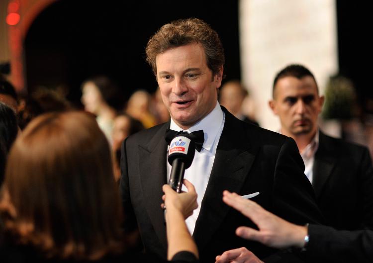 Colin Firth attends the Opening Night Gala of 'The King's Speech' during day one of the 7th Annual Dubai International Film Festival on Dec. 12 in Dubai. (Gareth Cattermole/Getty Images) Colin Firth attends the Opening Night Gala of 'The King's Speech' during day one of the 7th Annual Dubai International Film Festival on Dec. 12 in Dubai. (Gareth Cattermole/Getty Images)