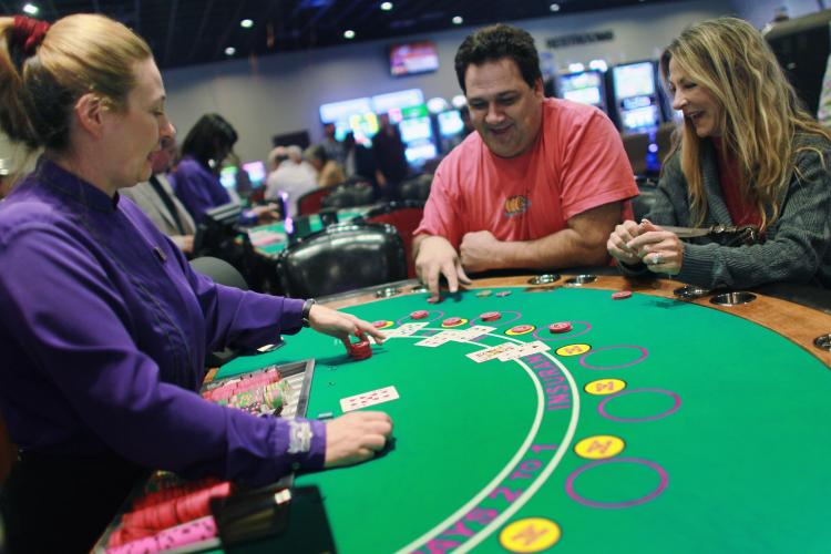 Opponents are concerned about a new casino complex proposed for Vancouver that would expand the Edgewater Casino to include 1,500 slot machines and up to 150 gaming tables. (Joe Raedle/Getty Images) Opponents are concerned about a new casino complex proposed for Vancouver that would expand the Edgewater Casino to include 1,500 slot machines and up to 150 gaming tables. (Joe Raedle/Getty Images)