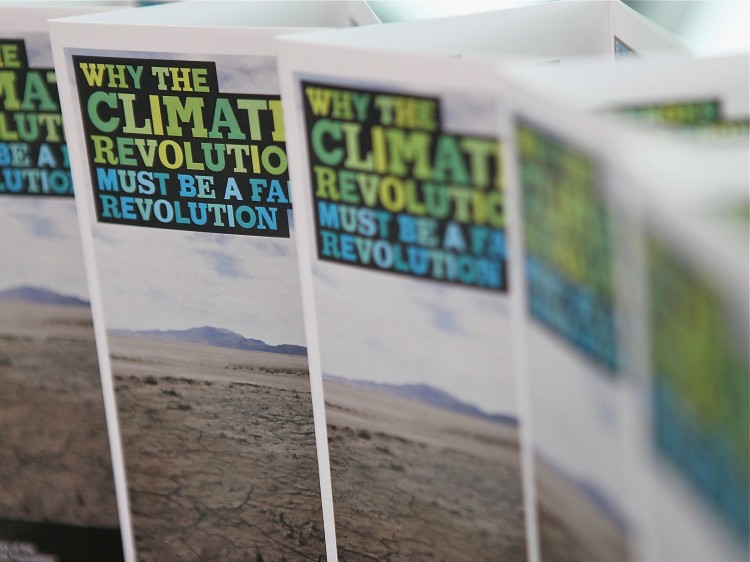 Climate change informational pamphlets are displayed during the Sustainable Living Festival on Feb 18, 2011 in Melbourne. Local communities are taking the initiative to educate themselves about sustainability. (Marianna Massey/Sustainable Living Festival via Getty Images) Climate change informational pamphlets are displayed during the Sustainable Living Festival on Feb 18, 2011 in Melbourne. Local communities are taking the initiative to educate themselves about sustainability. (Marianna Massey/Sustainable Living Festival via Getty Images)