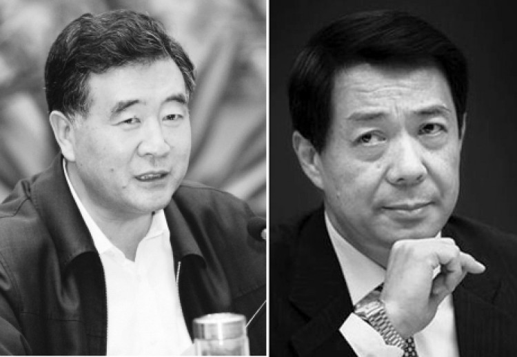 Wang Yang (L) and Bo Xilai (R) have battling with each other leadership positions in the Chinese Communist Party. The conflict has dominated political commentary in mainland China over the last year. (Photos from a Chinese website) Wang Yang (L) and Bo Xilai (R) have battling with each other leadership positions in the Chinese Communist Party. The conflict has dominated political commentary in mainland China over the last year. (Photos from a Chinese website)