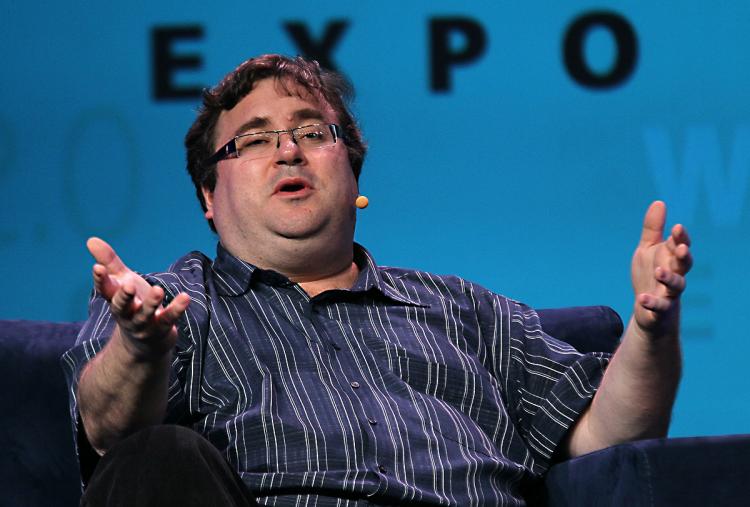 FOUNDER: LinkedIn Chairman Reid Hoffman is seen at the Web 2.0 Expo on March 30 in San Francisco. Hoffman will reportedly pocket around $600 million after his company's initial public offering (IPO) this week. (Justin Sullivan/Getty Images)