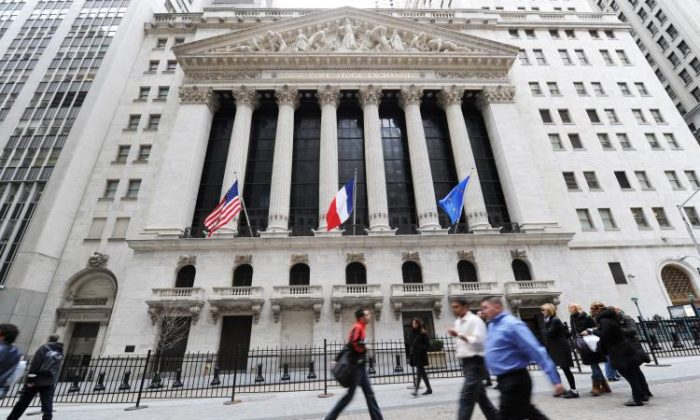 The New York Stock Exchange. (Stand Honda/Getty Images)