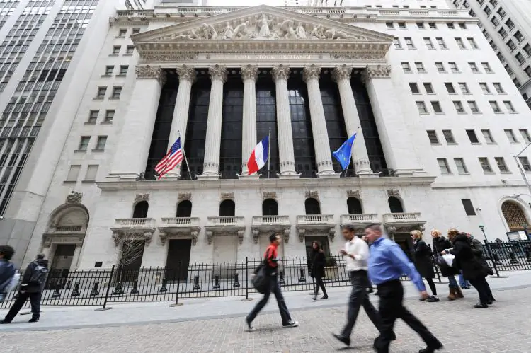 The New York Stock Exchange. (Stand Honda/Getty Images)