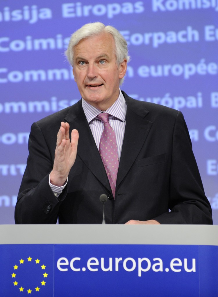 Mr Michel Barnier, European Commissioner for the Internal Market and Services (Getty Images) Mr Michel Barnier, European Commissioner for the Internal Market and Services (Getty Images)