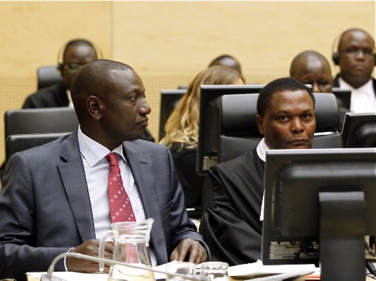 Former Kenyan Education Minister William Samoei Ruto (L) sits with his lawyer in the courtroom of the International Criminal Court (ICC) in The Hague, The Netherlands, on Sept. 1, 2011. (Bas Czerwinski/AFP/Getty Images) Former Kenyan Education Minister William Samoei Ruto (L) sits with his lawyer in the courtroom of the International Criminal Court (ICC) in The Hague, The Netherlands, on Sept. 1, 2011. (Bas Czerwinski/AFP/Getty Images)