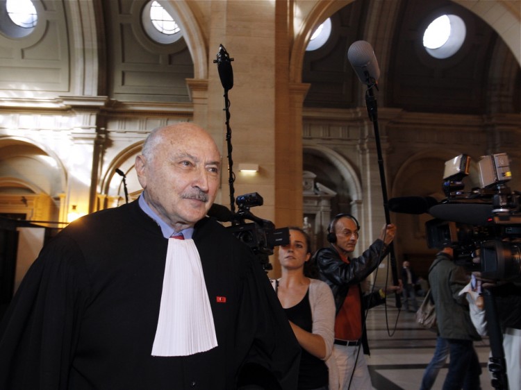One of the lawyers of France's former president Jacques Chirac, Georges Kiejman speaks to the press at Paris' court, on Sept. 5, 2011. (Francois Guillot/AFP/Getty Images) One of the lawyers of France's former president Jacques Chirac, Georges Kiejman speaks to the press at Paris' court, on Sept. 5, 2011. (Francois Guillot/AFP/Getty Images)