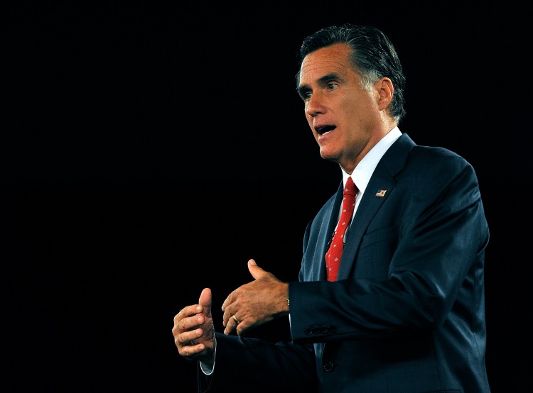 GOP Presidential candidate and former Massachusetts Governor Mitt Romney answers a question during the American Principles Project Palmetto Freedom Forum, September 5, 2011 in Columbia, South Carolina. (Stephen Morton/Getty Images) GOP Presidential candidate and former Massachusetts Governor Mitt Romney answers a question during the American Principles Project Palmetto Freedom Forum, September 5, 2011 in Columbia, South Carolina. (Stephen Morton/Getty Images)