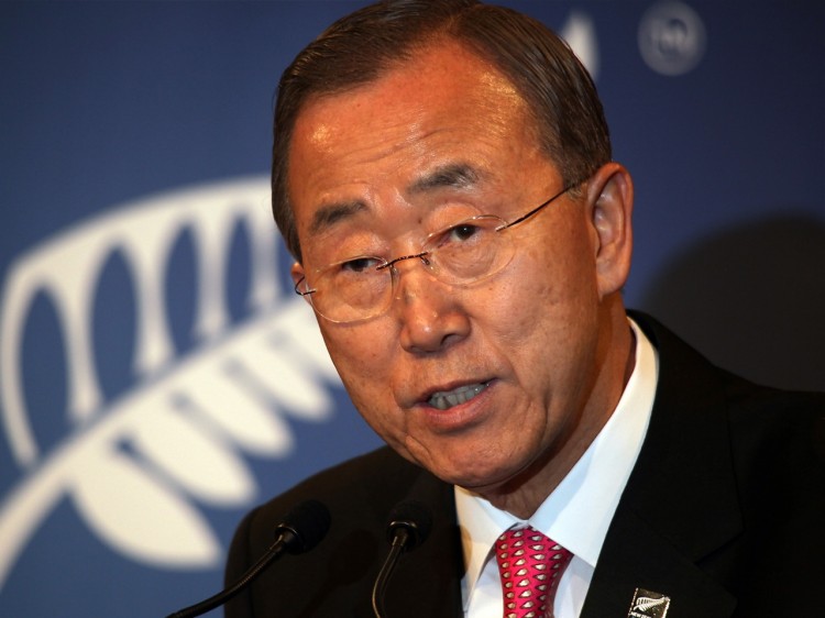UN Secretary-General Ban Ki-moon was the first UN leader to attend the Pacific Island Forum. (Bradley Ambrose/AFP/Getty Images) UN Secretary-General Ban Ki-moon was the first UN leader to attend the Pacific Island Forum. (Bradley Ambrose/AFP/Getty Images)