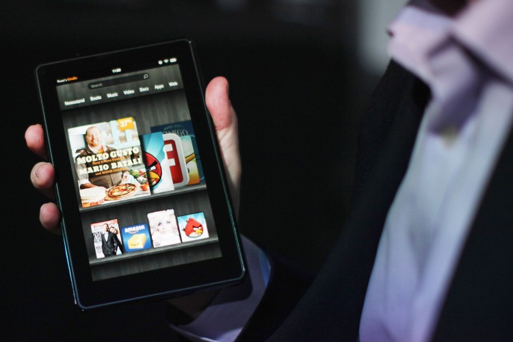 Amazon Introduces New Tablet At News Conference In New York Epoch Times Photo