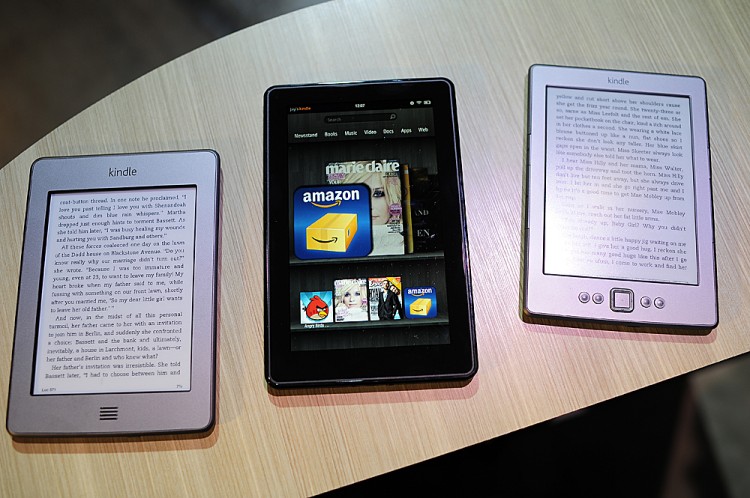 New Amazon Kindle products (L-R), Kindle Epoch Times Photo