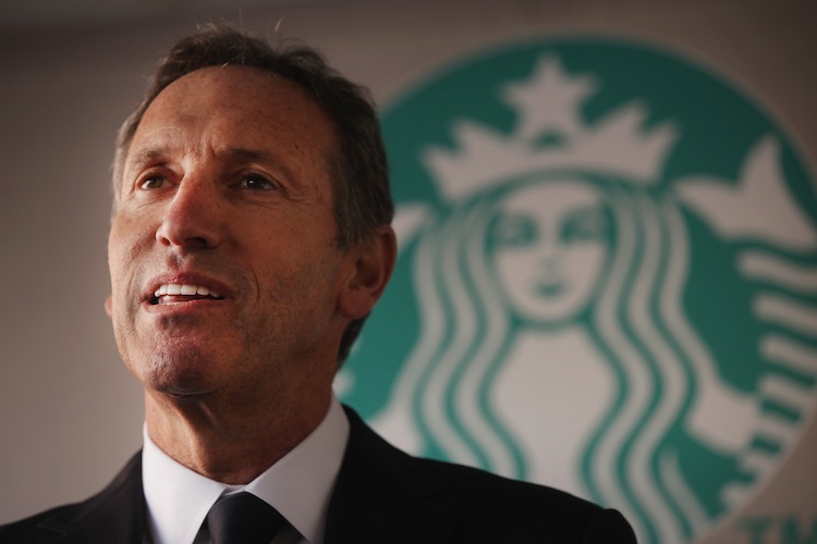 Starbucks CEO Howard Schultz Announces Harlem Community Parternship Program Epoch Times Photo