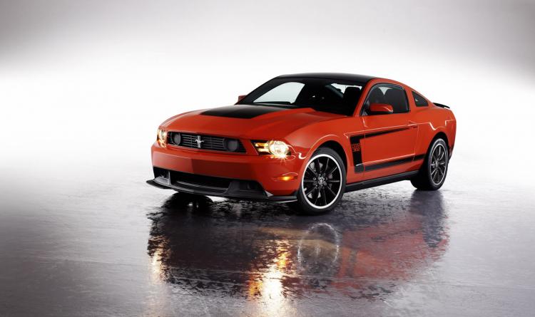 The new Mustang Boss 302 by Ford Motor Co.  (Photo courtesy of Ford Motor Co.)