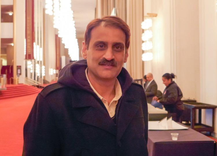 1302011156471160 Faisal Qazi, chief editor of Harbinger Weekly, a Pakinstani newspaper. (Yang Chen/The Epoch Times)