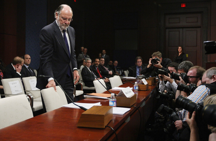 Former MF Global CEO Jon Corzine
